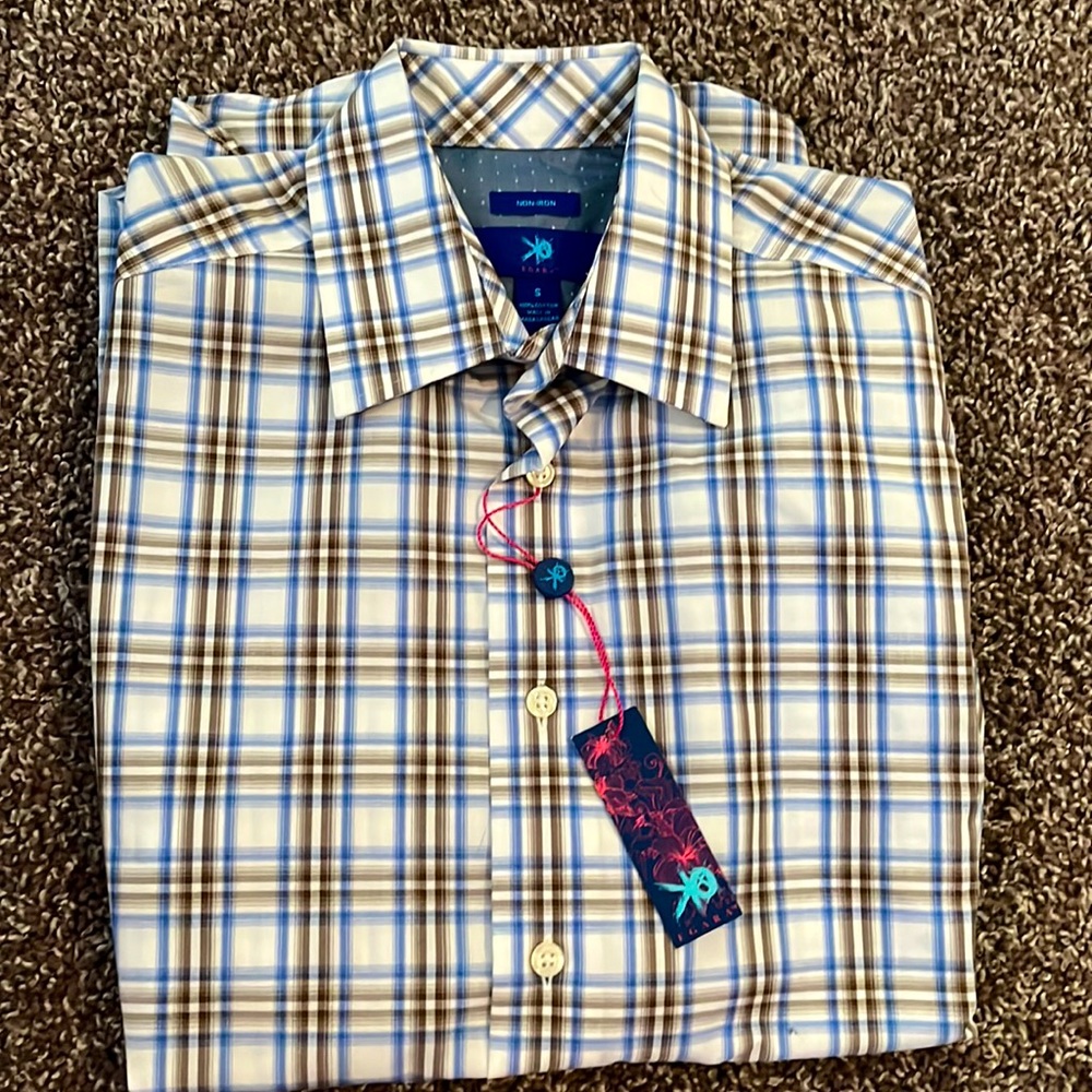 Egara Mens Small Dress Shirt (New w/tags)
